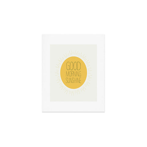 Allyson Johnson Morning Sunshine Art Print