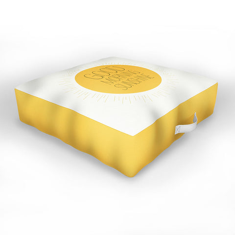 Allyson Johnson Morning Sunshine Outdoor Floor Cushion
