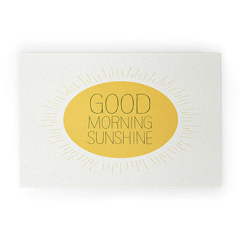 Allyson Johnson Morning Sunshine Welcome Mat