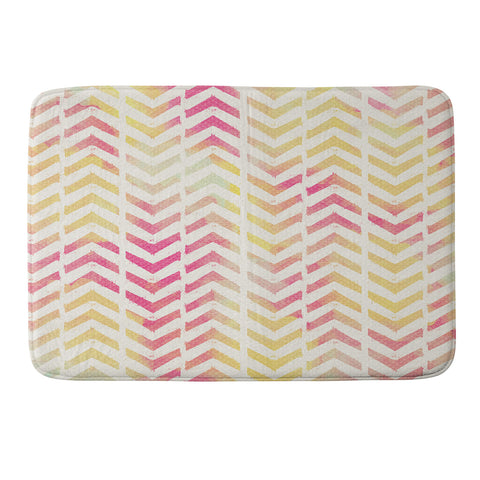 Allyson Johnson My Favorite Chevron Memory Foam Bath Mat