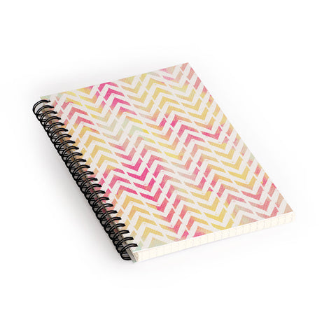 Allyson Johnson My Favorite Chevron Spiral Notebook