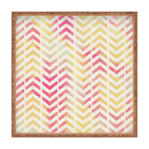 Allyson Johnson My Favorite Chevron Square Tray