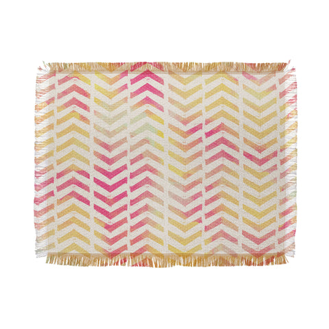 Allyson Johnson My Favorite Chevron Throw Blanket