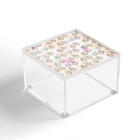 Allyson Johnson My new bike pattern Acrylic Box