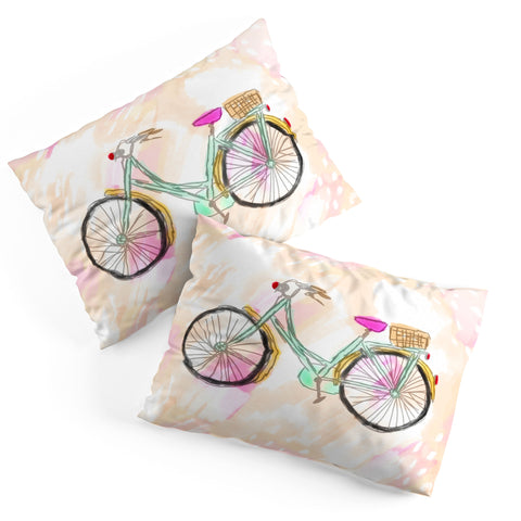 Allyson Johnson My new bike Pillow Shams