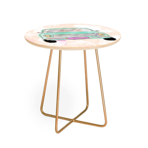 Allyson Johnson My new car Round Side Table
