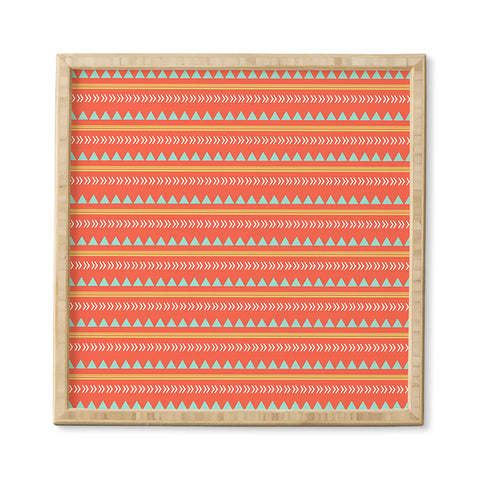 Allyson Johnson Native Aztec Framed Wall Art