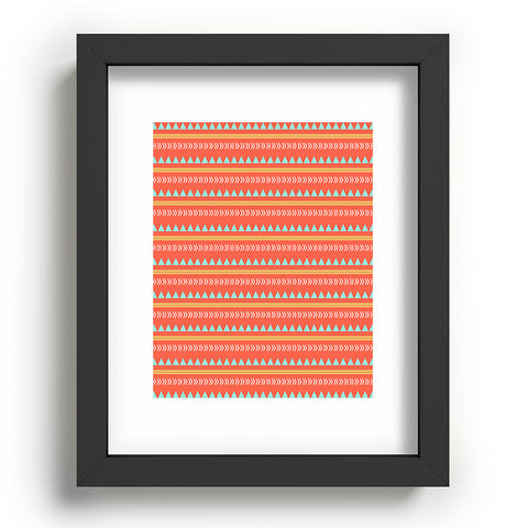 Allyson Johnson Native Aztec Recessed Framing Rectangle