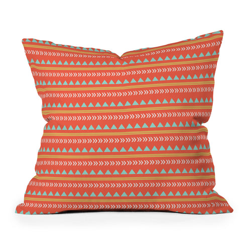 Allyson Johnson Native Aztec Throw Pillow