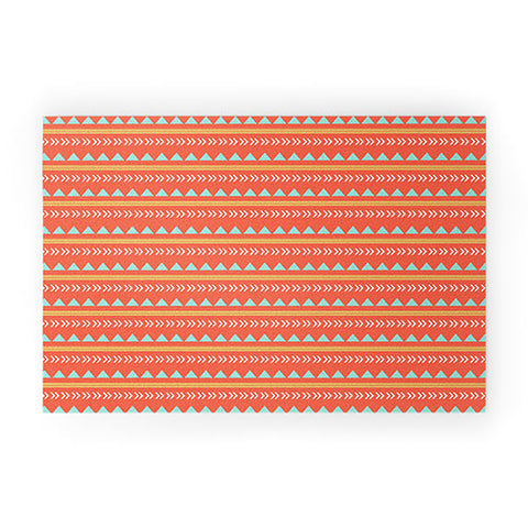 Allyson Johnson Native Aztec Welcome Mat
