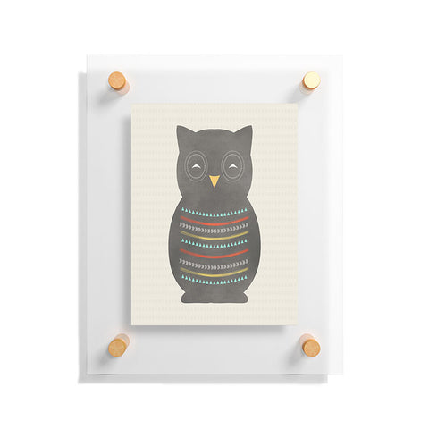 Allyson Johnson Native Owl 2 Floating Acrylic Print