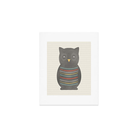 Allyson Johnson Native Owl 2 Art Print