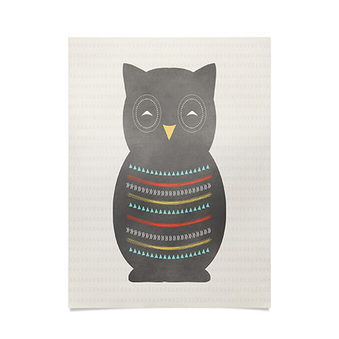 Allyson Johnson Native Owl 2 Poster