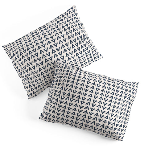 Allyson Johnson Navy Arrows Pillow Shams