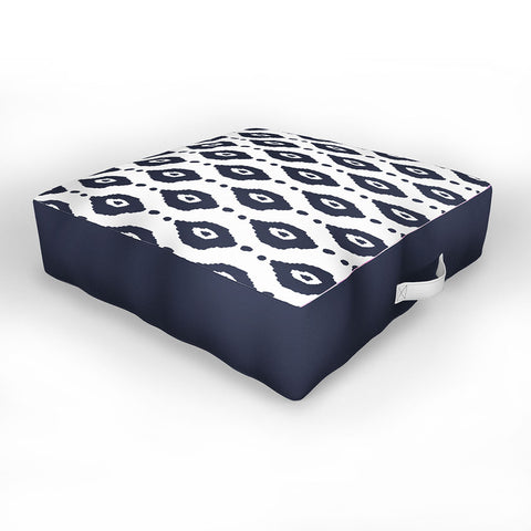 Allyson Johnson Navy iKat Outdoor Floor Cushion