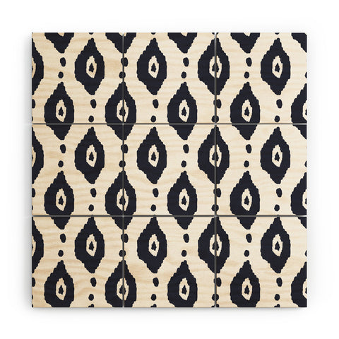 Allyson Johnson Navy iKat Wood Wall Mural