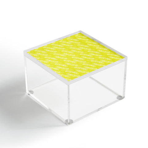 Allyson Johnson Neon Feathers Acrylic Box