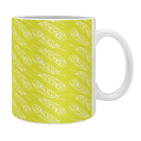 Allyson Johnson Neon Feathers Coffee Mug