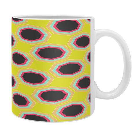 Allyson Johnson Neon Pattern Coffee Mug