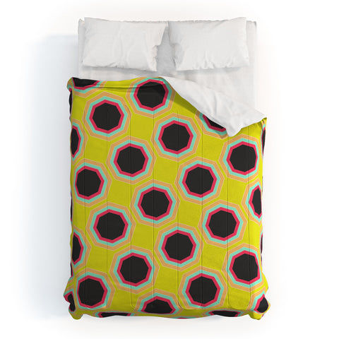 Allyson Johnson Neon Pattern Comforter