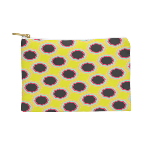 Allyson Johnson Neon Pattern Pouch