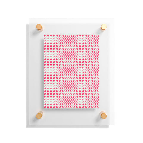 Allyson Johnson Neon Pink Floating Acrylic Print
