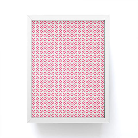 Allyson Johnson Neon Pink Framed Mini Art Print