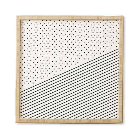 Allyson Johnson Opposites Attract Framed Wall Art