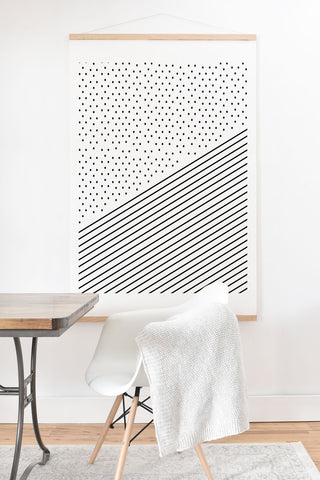 Allyson Johnson Opposites Attract Art Print And Hanger