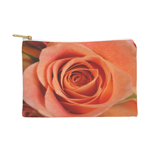 Allyson Johnson Orange Rose Bud Pouch