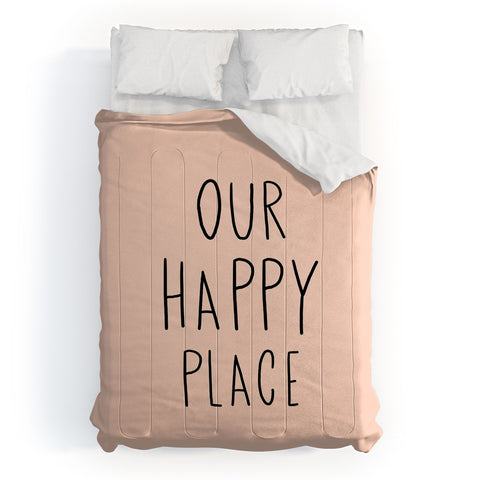 Allyson Johnson Our happy place Comforter