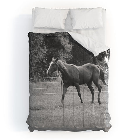 Allyson Johnson Out In The Pasture Comforter