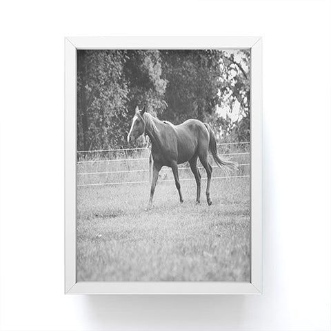 Allyson Johnson Out In The Pasture Framed Mini Art Print
