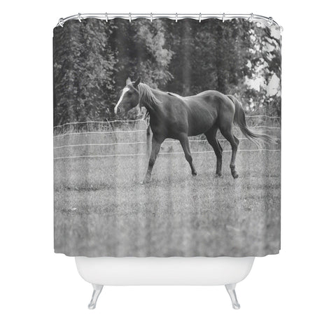 Allyson Johnson Out In The Pasture Shower Curtain