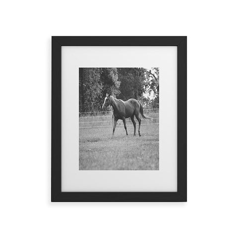 Allyson Johnson Out In The Pasture Framed Art Print