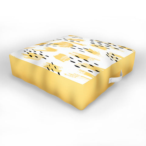 Allyson Johnson Paige Bold Abstract Outdoor Floor Cushion