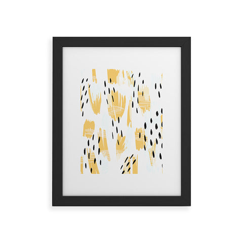 Allyson Johnson Paige Bold Abstract Framed Art Print