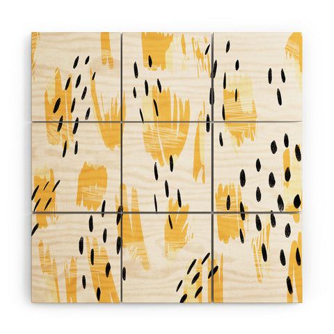 Allyson Johnson Paige Bold Abstract Wood Wall Mural
