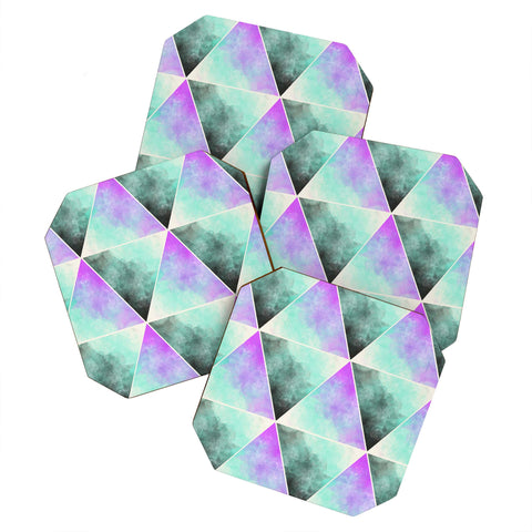 Allyson Johnson Painted Triangles Coaster Set