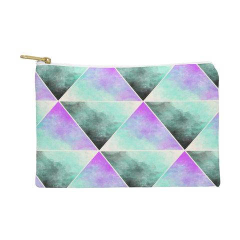 Allyson Johnson Painted Triangles Pouch