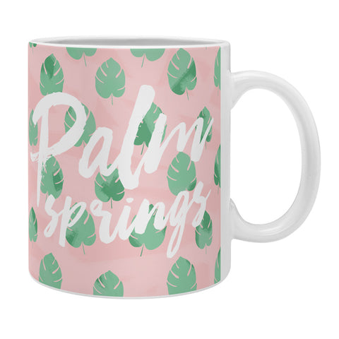 Allyson Johnson Palm Leaves Palm Springs Coffee Mug