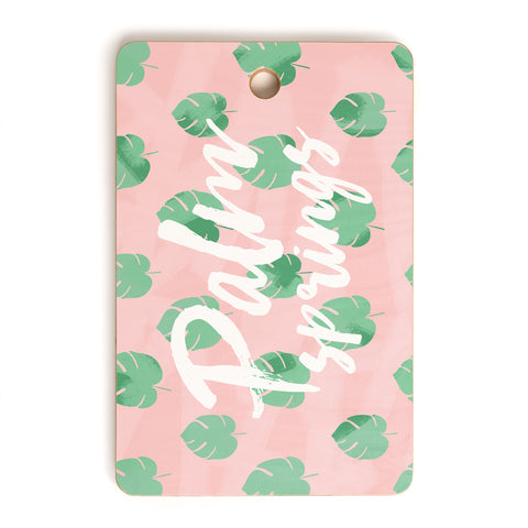 Allyson Johnson Palm Leaves Palm Springs Cutting Board Rectangle