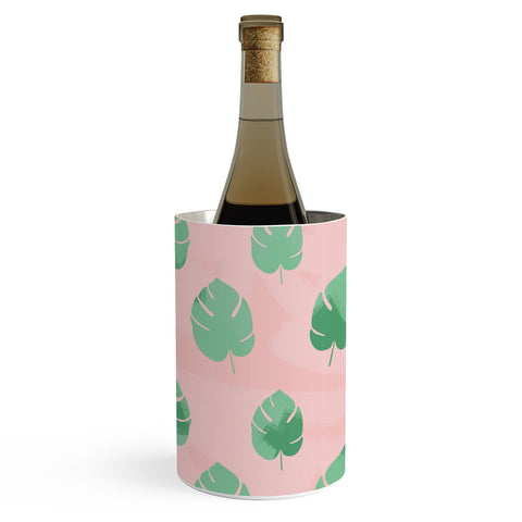 Allyson Johnson Palm Spring Leaves 2 Wine Chiller