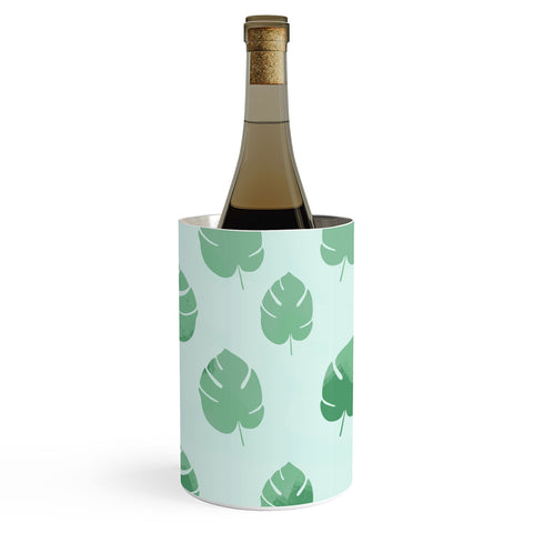 Allyson Johnson Palm Spring Leaves Wine Chiller