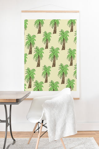 Allyson Johnson Palm Tree Party Art Print And Hanger