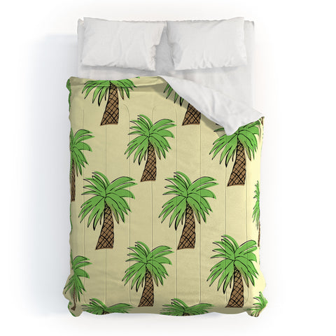 Allyson Johnson Palm Tree Party Comforter