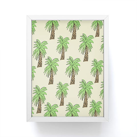 Allyson Johnson Palm Tree Party Framed Mini Art Print