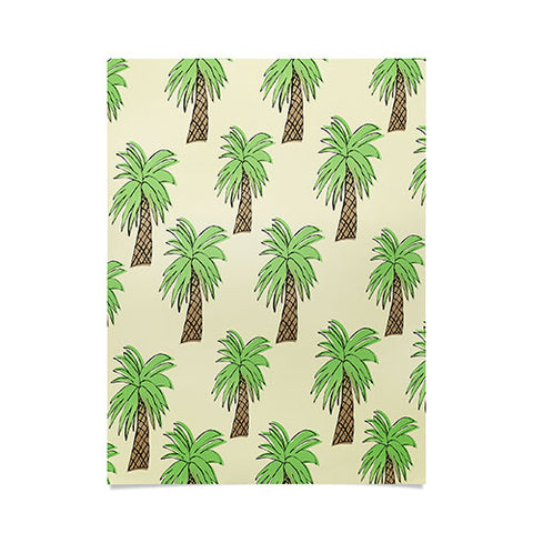 Allyson Johnson Palm Tree Party Poster