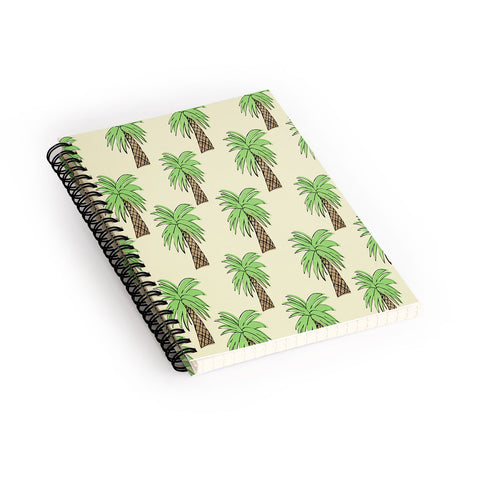 Allyson Johnson Palm Tree Party Spiral Notebook