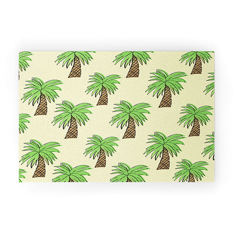 Allyson Johnson Palm Tree Party Welcome Mat